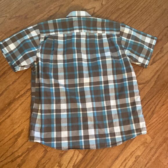 C.E. Schmidt workwear XL short sleeve button down - checked - Picture 6 of 7